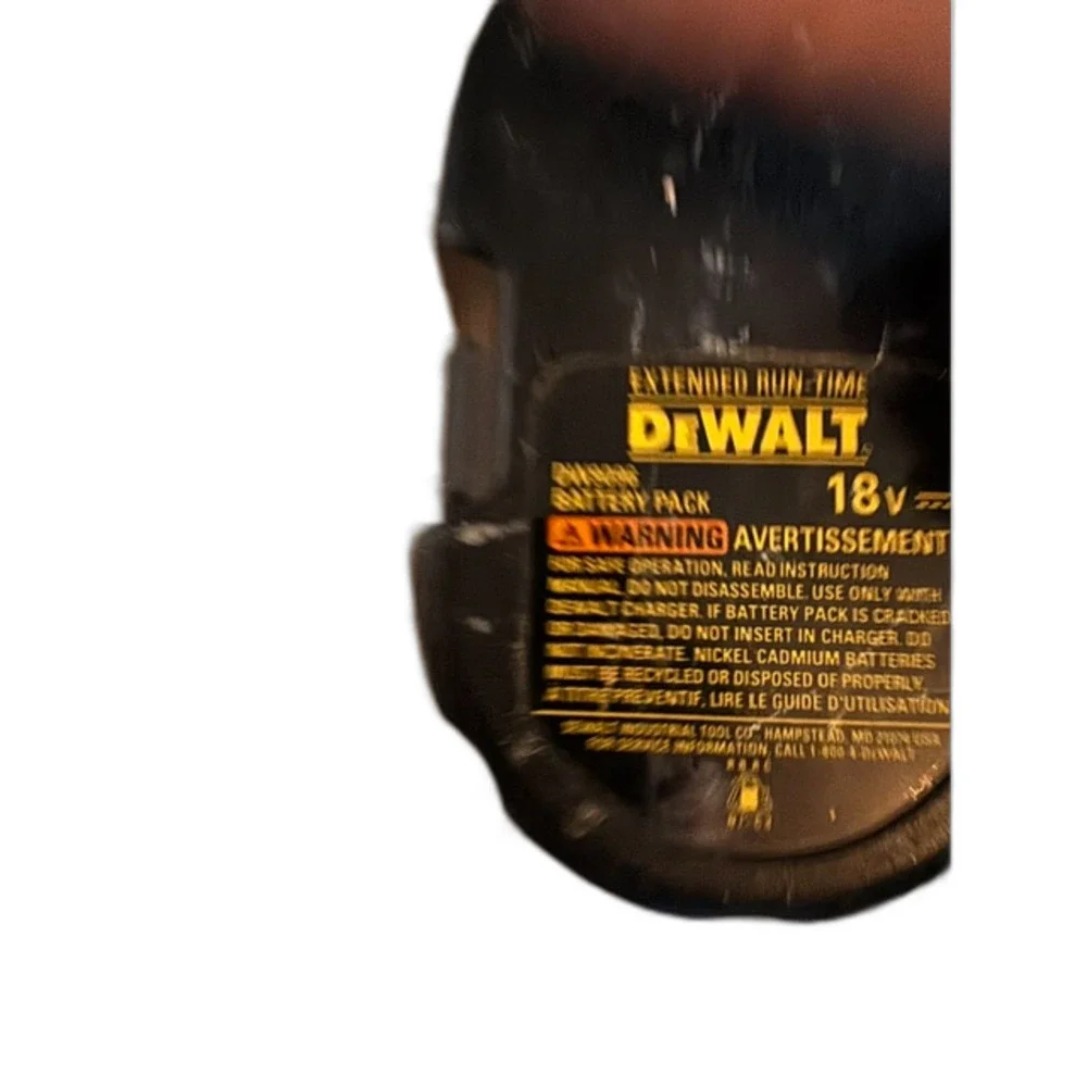 DEWALT Genuine OEM 18v XR NiCd Rechargeable Battery DW9099